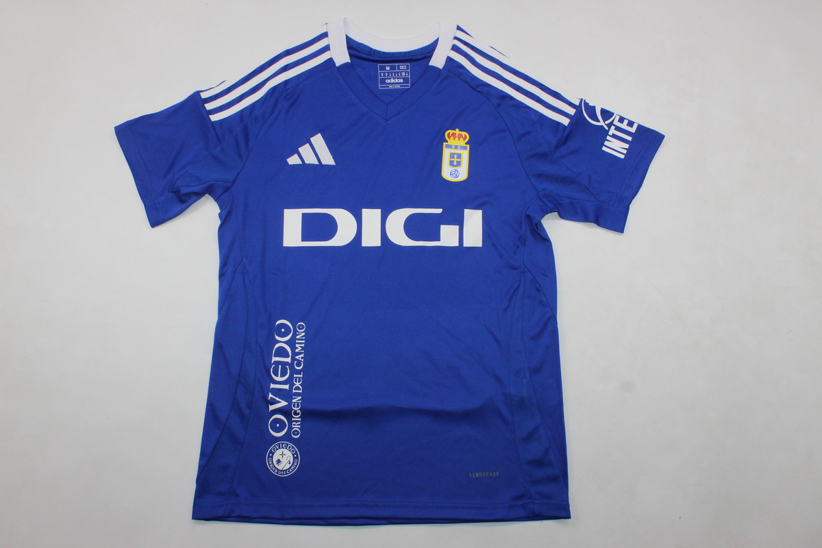 AAA Quality Real Oviedo 24/25 Home Soccer Jersey